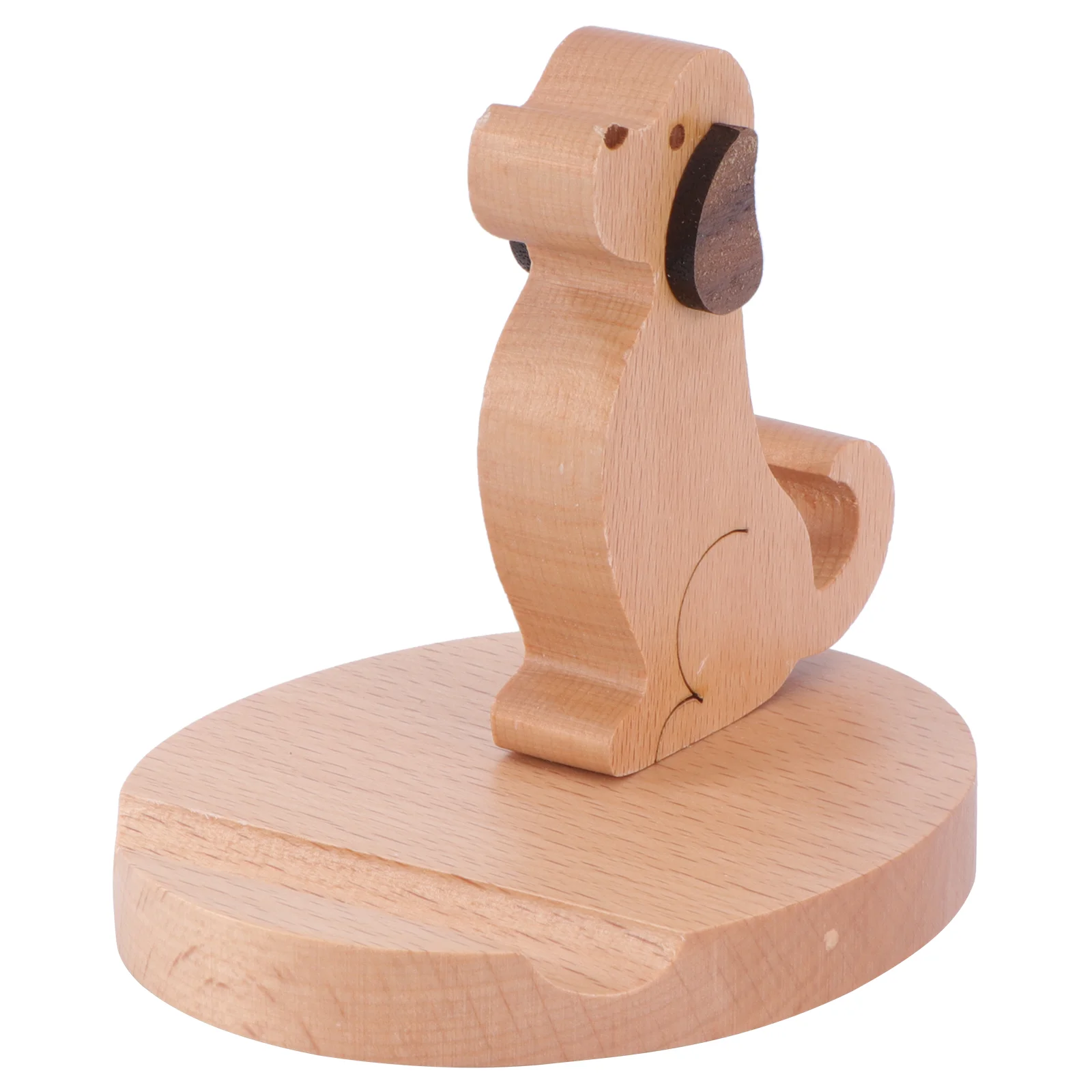 Novelty Airplane Decor Universal Mobile Phone Holder Bracket Wooden Creative Stuff Animals