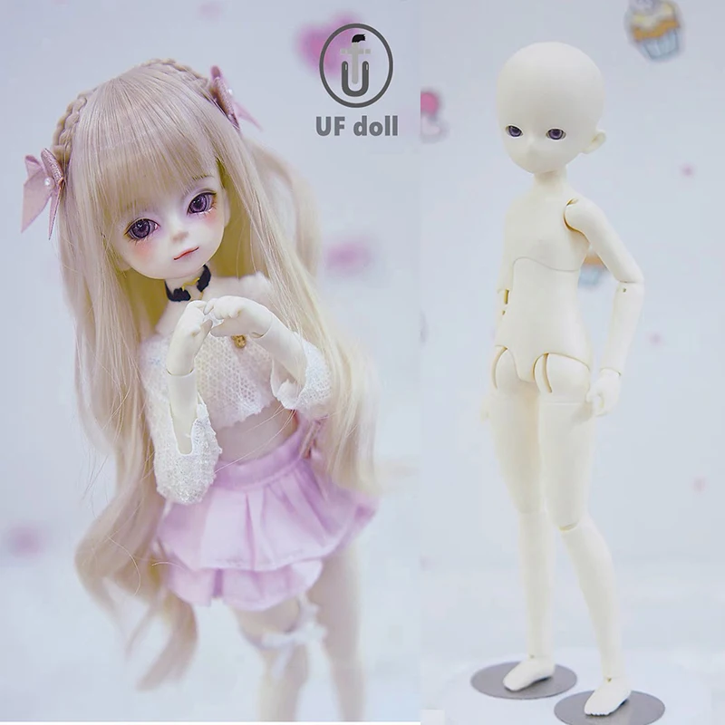 New 1/6BJD Doll Body UF Doll Mini Body Special Female Body No Makeup Doll Head for Blyth GSC 1/6 BJD Doll Girls Toys