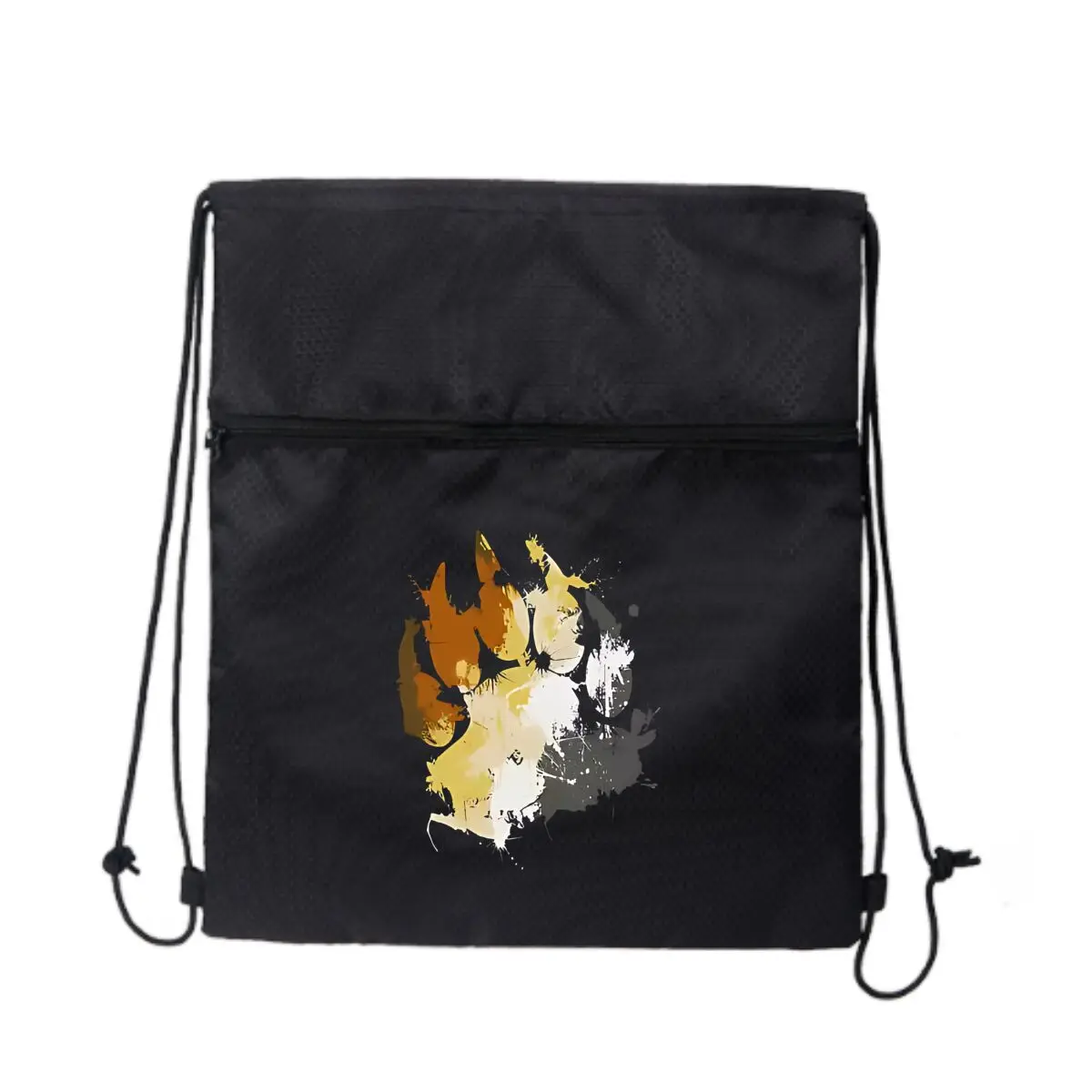 

Рюкзак с абстрактными чернилами и графическим рисунком на шнурке, спортивный рюкзак большой емкости