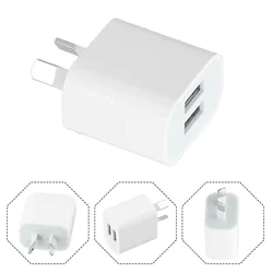 Practical Portable Charger USB Charger AU Plug Adapter Cell Phones Dual USB Faster Charging Standard Universal