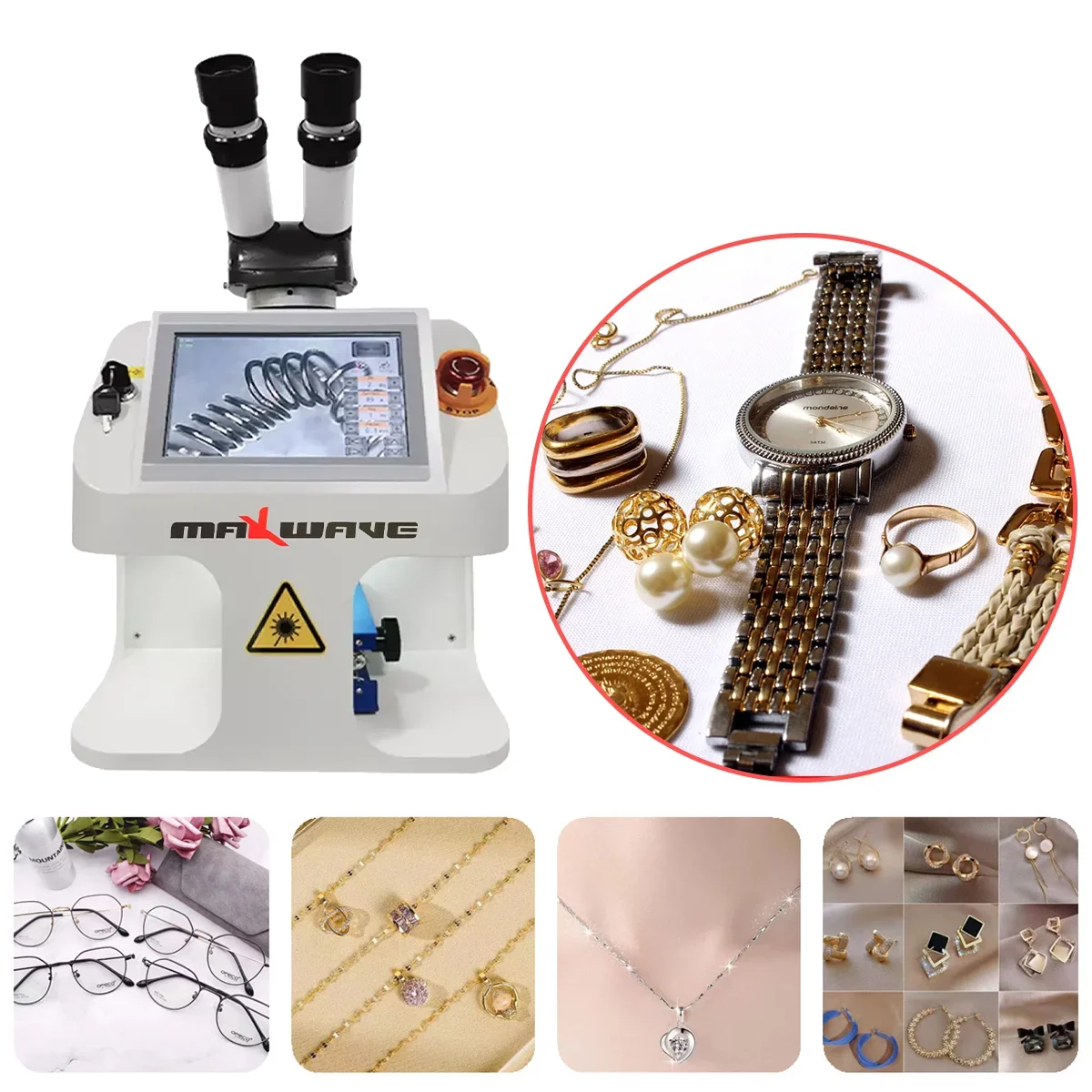 

Pro Laser Welding Machine Mini Jewelry Welder New Design Source China For Gold Silver Desktop Laser Welder 100W 200W