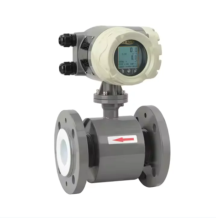 

Intelligent Integrated Anti-Corrosion Electromagnetic Flowmeter Dn50/100 LDG Sewage Pipeline Split for Liquid Medium Measurement