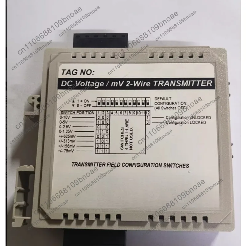 654T-0600 Dual Channel Two-Wire Transmitter, Output 4-20mA, 12-38VDC Power Supply, Maximum 24mA.   tested OK