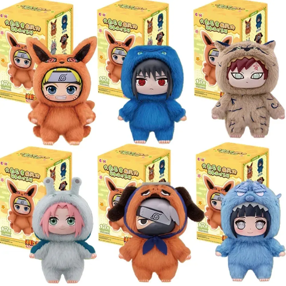 

Оригинальный BANDAl Eaki Наруто Узумаки Наруто слепая коробка Shippuden Beast Party Series плюшевая кукла аниме персонажи милые игрушки в подарок