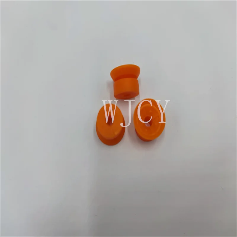 50 Pieces 18*11*5MM Rubber Sucker Suction Cup Rubber Nozzle For Offset Printing Machine