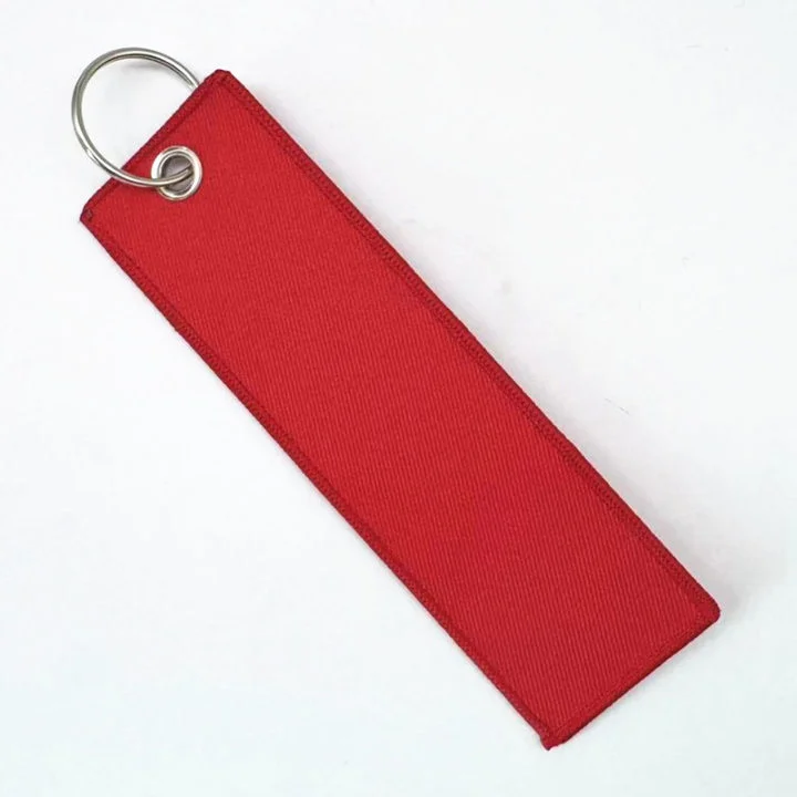 Personalisiertes Gurtband, Luftfahrt-Taschen-Schlüsselanhänger, individuelles Logo, Motorrad-Schlüsselanhänger, Druck, Name, Nummer, Stickerei, Band, Schlüsselanhänger