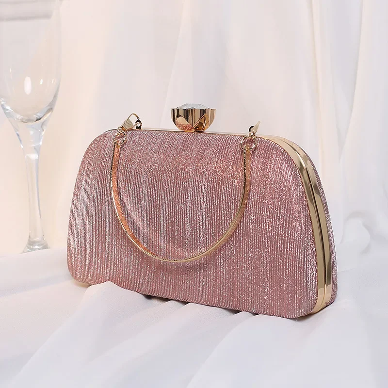 

XIYUAN New Luxury Evening Bags Colorful Bling Wedding Dinner Clutch Purse Mini Party Banquet Shoulder Bags Fashion Handbag