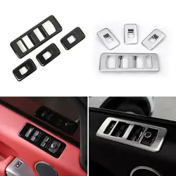 For Land Rover Range Rover Sport RR Sport 2014 2015 2016 2017 ABS Car Interior Accessories Window Switch Button Frame Cover Trim