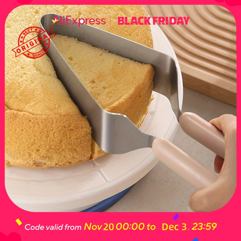 

Stainless Steel Birthday Cake Knife 26cm Server Set with Cake Server for Wedding Party Cutting