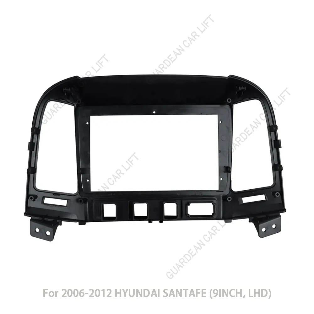 9InchCar Radio Stereo Fascia Panel For HYUNDAI Santa Fe IX45 2006~2012 LHD Dash Mount Kit Installation Frame GPS Plastic Trim