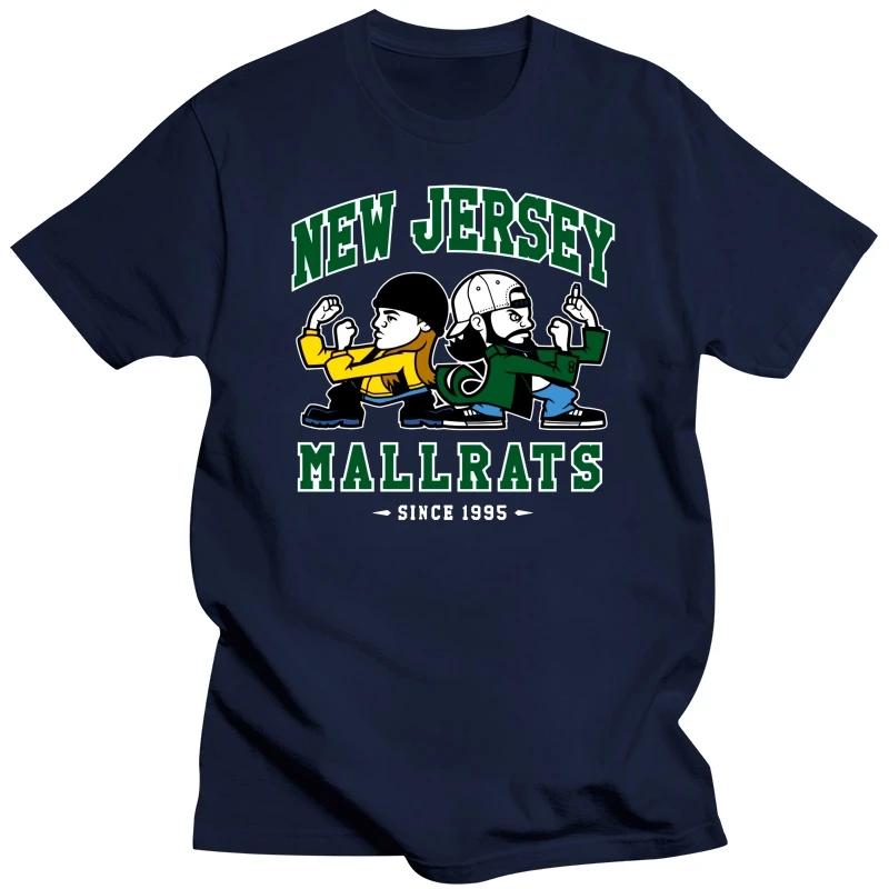 New Jersey Mallrats t shirt Jay and Fun Symbol Unisex Look Silent Bob Clerks Comic Cool pride t-shirt men casual New Fashion