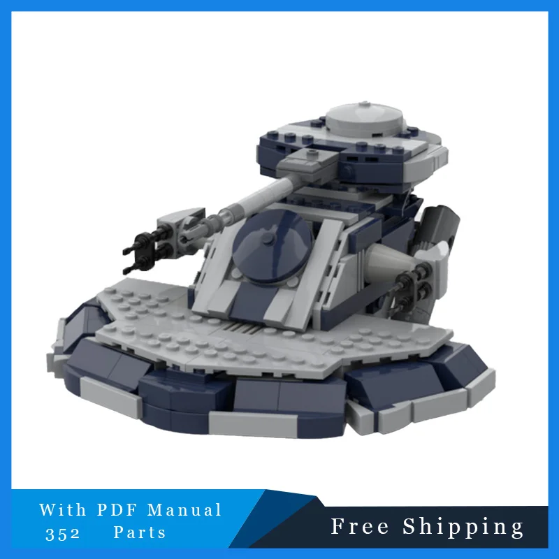 

352 Parts MOC Star Battle Starfight DIY Model Building Blocks Bricks Creative Assembly Educational Toys Birthday Christmas Gifts