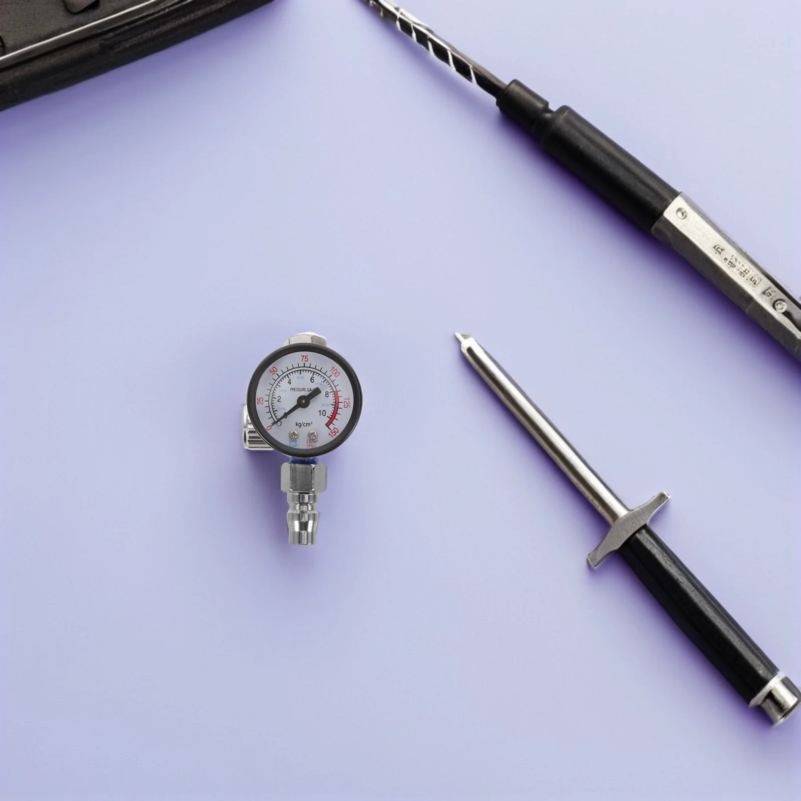 

Paint Spray Gun Pressure Regulator Zinc Alloy Air Filter Gauge Oil-Water Separation Inline Air Pressure Control Compressor