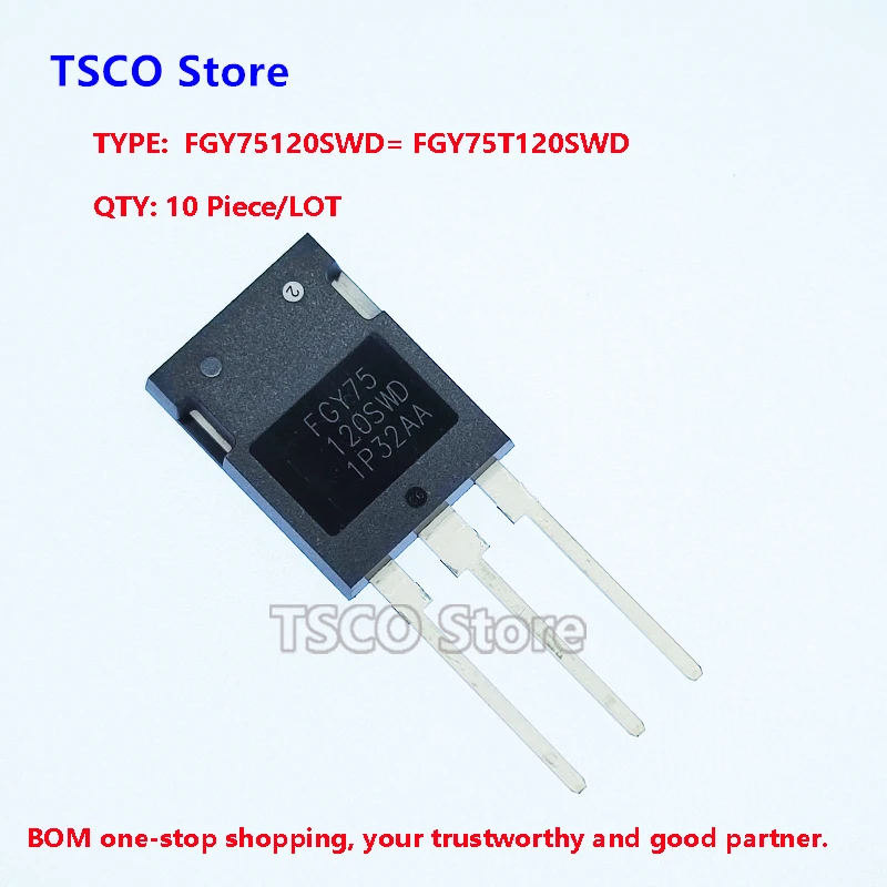 (10 unid/lote) FGY75120SWD FGY75T120SWD nuevo Original TO-247PULS