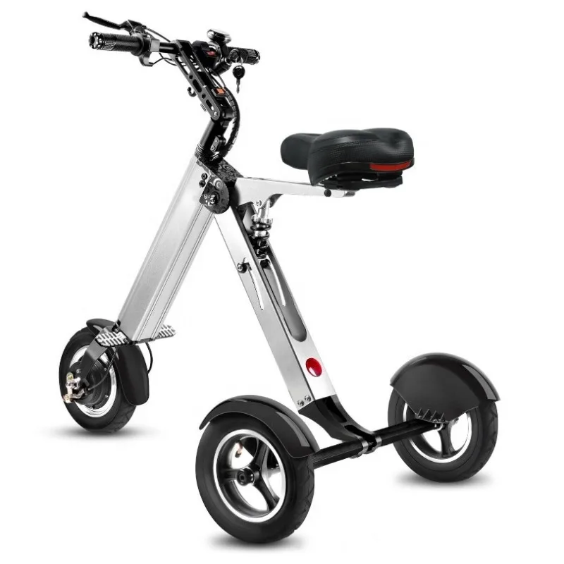 

Super Lightweight Folding Portable Aluminum Alloy Lithium Battery Adult 3 Wheels Mobility Electric Scooter Tricycle for Disabled
