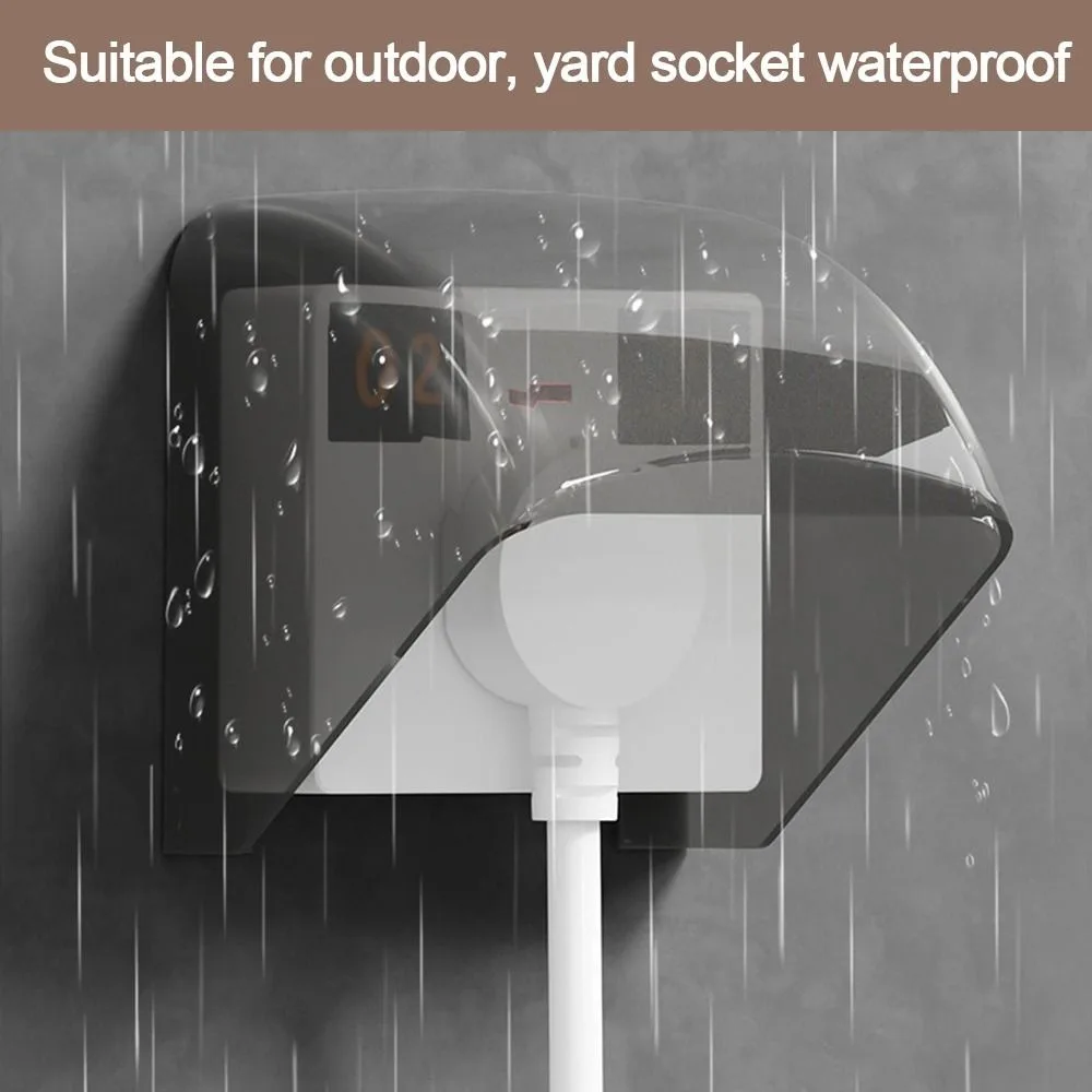 Cover Box 86 Type Outdoor Socket Waterproof Box Switch Protective Cover Electric Plug Rainproof Cover Protection Socket