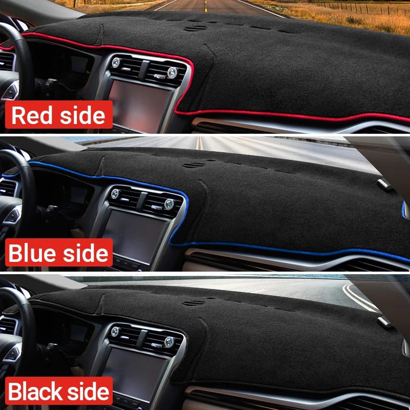 Car Dashboard Cover Avoid Light Pads Sun Shade Mats Accessories For Ford Mondeo 5 MK5 Fusion 2013 2014 2015 2016 2017 2018 2019