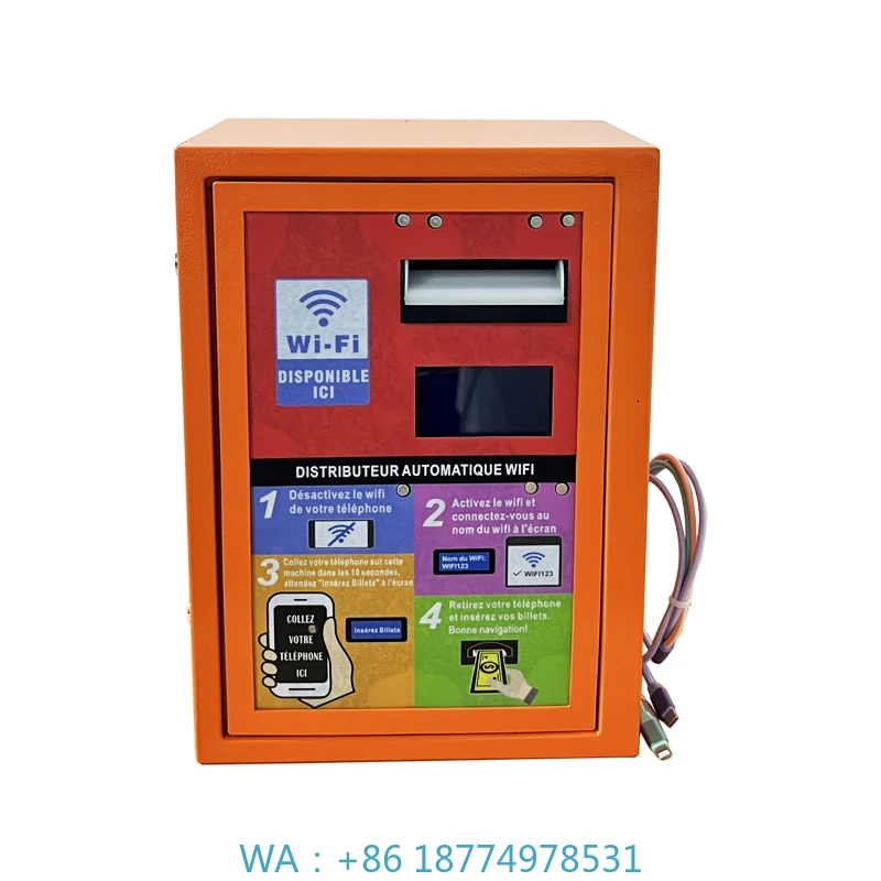 Machine Vending Machine in Hotel Hospital Outdoor WiFi Inalambrico Banknote Payment Kiosk Charge and WiFi Selling