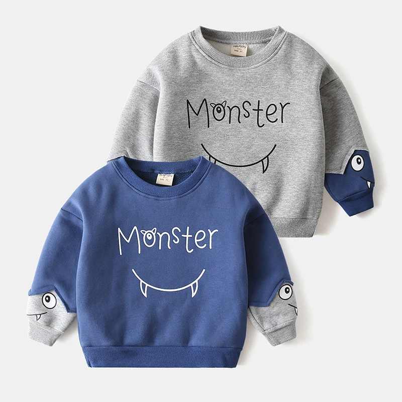 DIMUSI Spring Boy's Cartoon Sweatshirts Children Outwear Hoodies Tops Fashion Hip Hop Kids Pullover Toddler Sweaters Clothing 8Y