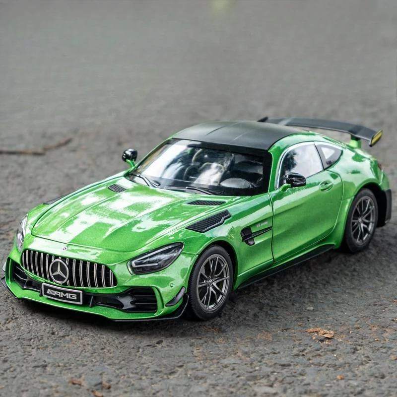 

1:18 oversized Pengchi GT-Ralloy car green magic sports car model collection tabletop ornaments decoration children toy big gift