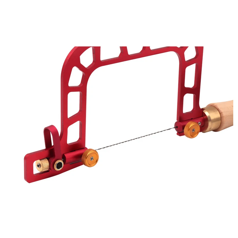 Coping Saw for Wood Cutting Wire Saw for Wood with Diamond Wire Jigsaws Wire Frame Fret Saw for Jade Stone Ceramic Wood PVC