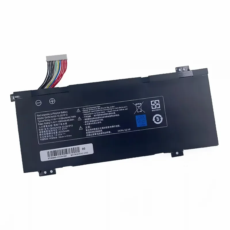 GK5CN-00-13-3S1P-0 Battery For MECHREVO X8Ti Z2 MACHENIKE T90 Plus T90-T3p F117-B F117-B6 GK5CN GK5CN4Z GK7CN6Z