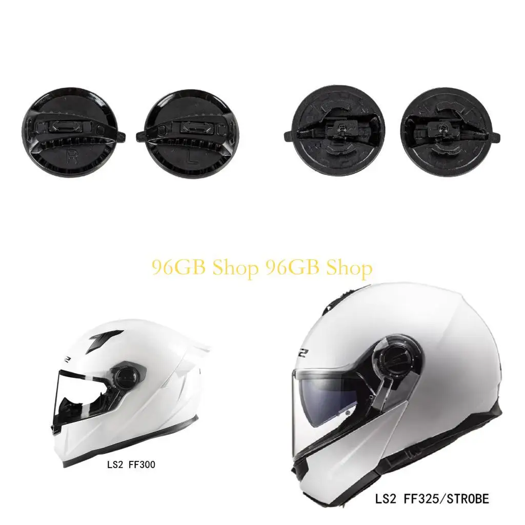 96GB Helmet Visors Base Plate Set for FF300 FF325 Helmet Lens Holder