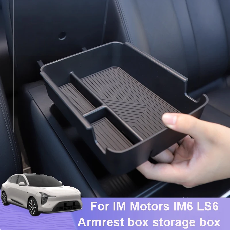 

For IM Motors IM6 LS6 2025-2026 Car Armrest Box Storage Box Central Control Storage Placement Decoration Accessories