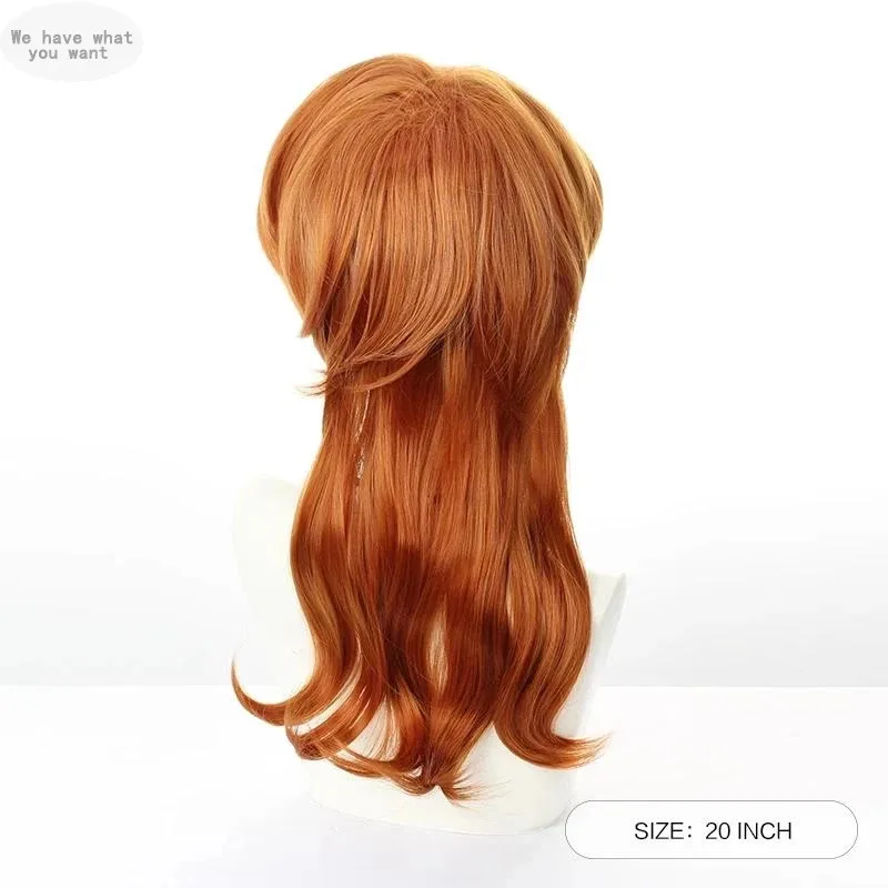 Peruka Nakahara Chuuya Anime Bungou Stray Dogs Cosplay 50cm Włosy Halloween Kostiumy Impreza Bożonarodzeniowa Peruki Syntetyczne Odporne na Ciepło
