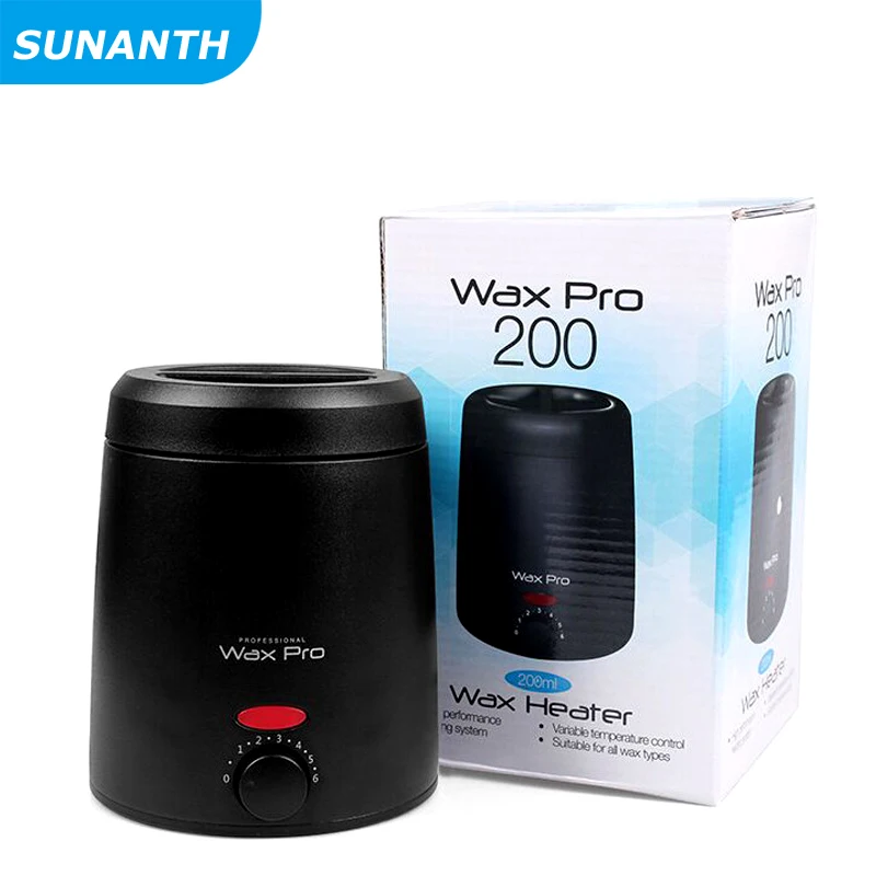 200ml Wax Warmer for Painless Hair Removal Professional Electric Wax Heater Machine Depilatory Waxing Beans Melter Pot