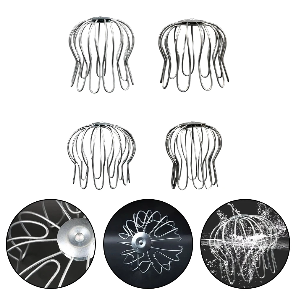 1pc Gutter Guard Strainer Rain Pipe Cap Roof Floor Drain Balcony Drainage Cover Leafs Drains Drain Net Cover