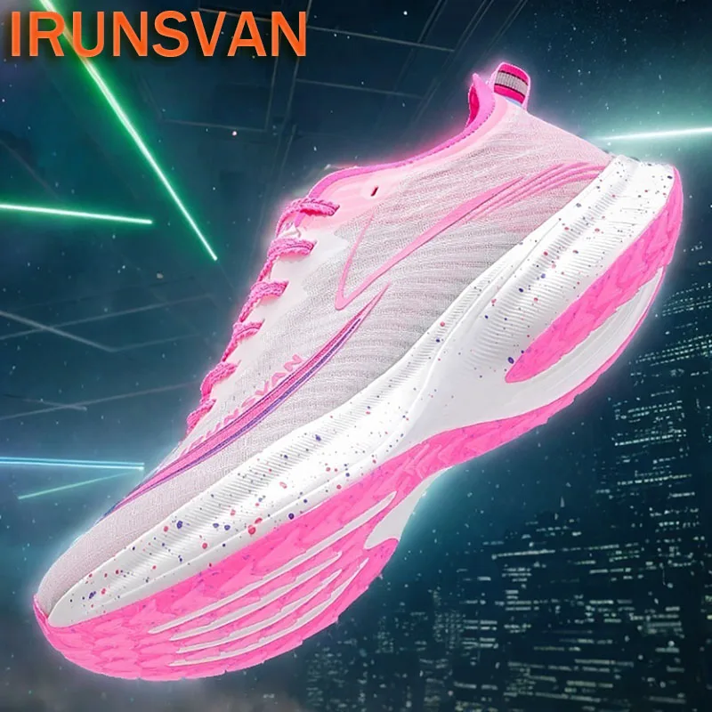 

IRUNSVAN Feidian 2.0 Men's Marathon Running Shoes Full Carbon Plate Ultra Light Athletic Shoes 24096