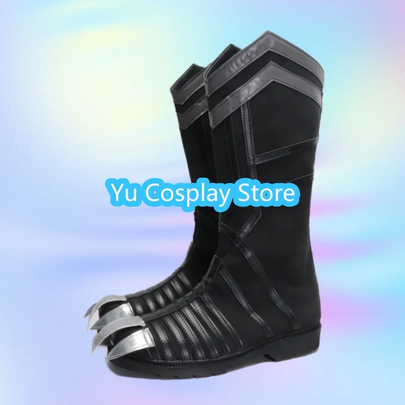 

Yu Cosplay Store Black Panther Cosplay Shoes Anime Cosplay Shoes Boots Halloween Costumes Props