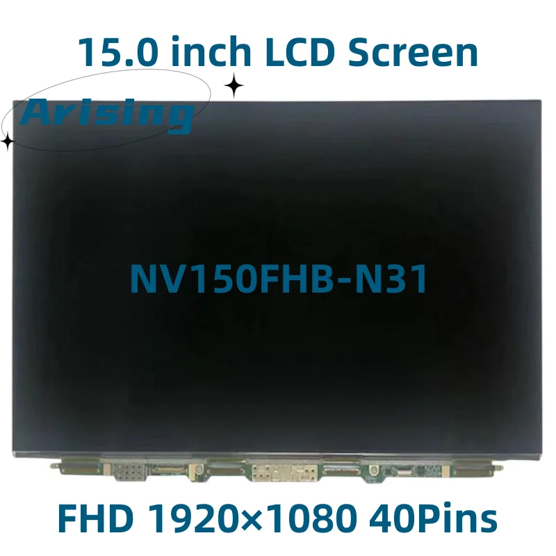 NV150FHB-N31 15.0 inch 1920*1080 FHD 30PINS EDP LCD Glass For Samsung Notebook LCD Screen NT900X5N NT900X5T NT900X5Y NT900X5L