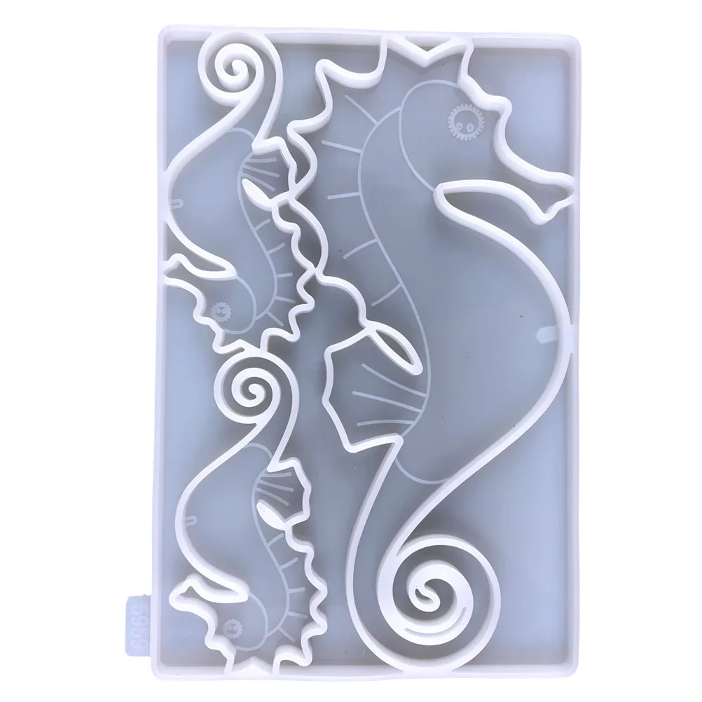 

Seahorse Animal Wall Decor Silicone Mold Epoxy Resin Casting Mold DIY Craft Decor for Wall Art Household DIY Molds