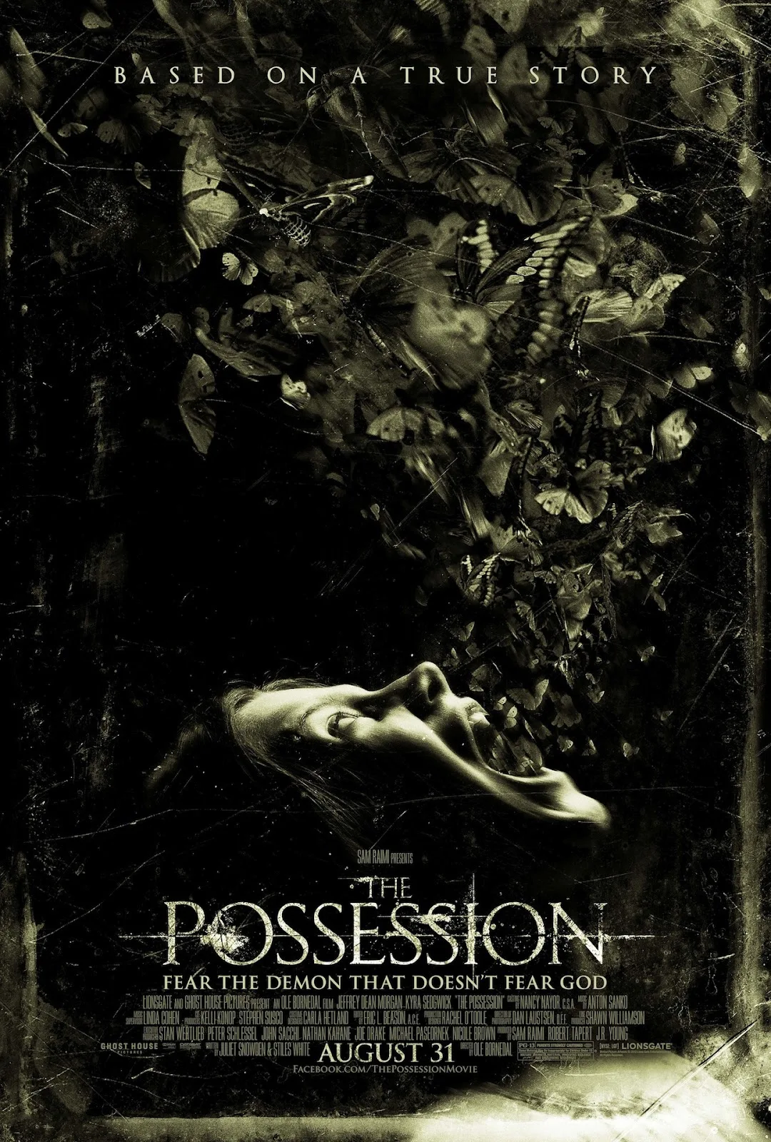 Hot Rare Horror Movie The Possession (2012) The Red Circle Art SILK POSTER Wall Art Home Decorative painting