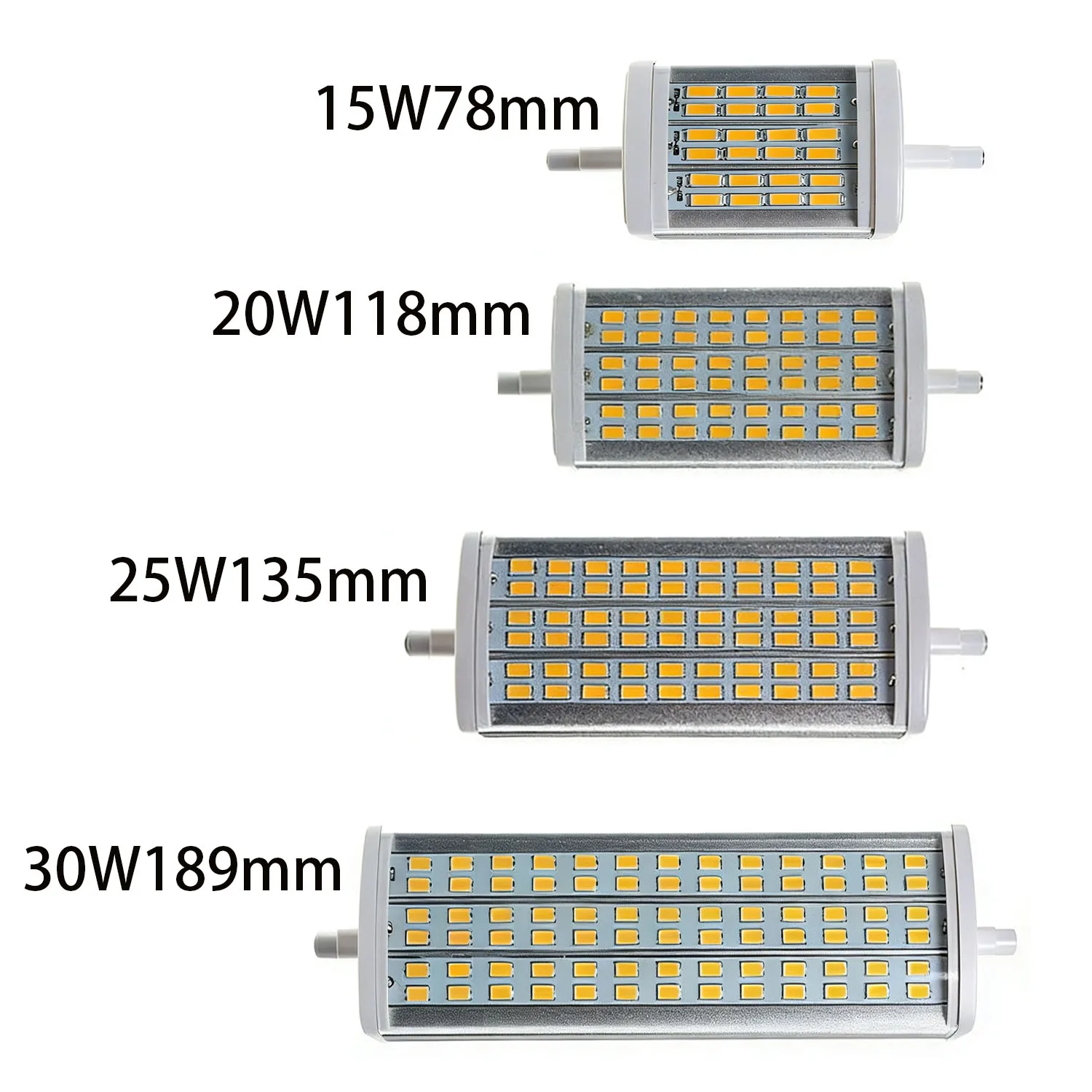 �y�Z�[�����zR7S LED���C�g 15W 20W 25W 30W 78mm 118mm 135mm 189mm RX7S �`���[�u���C�g J78 J118 J135 J189 �n���Q�������v AC85-265V