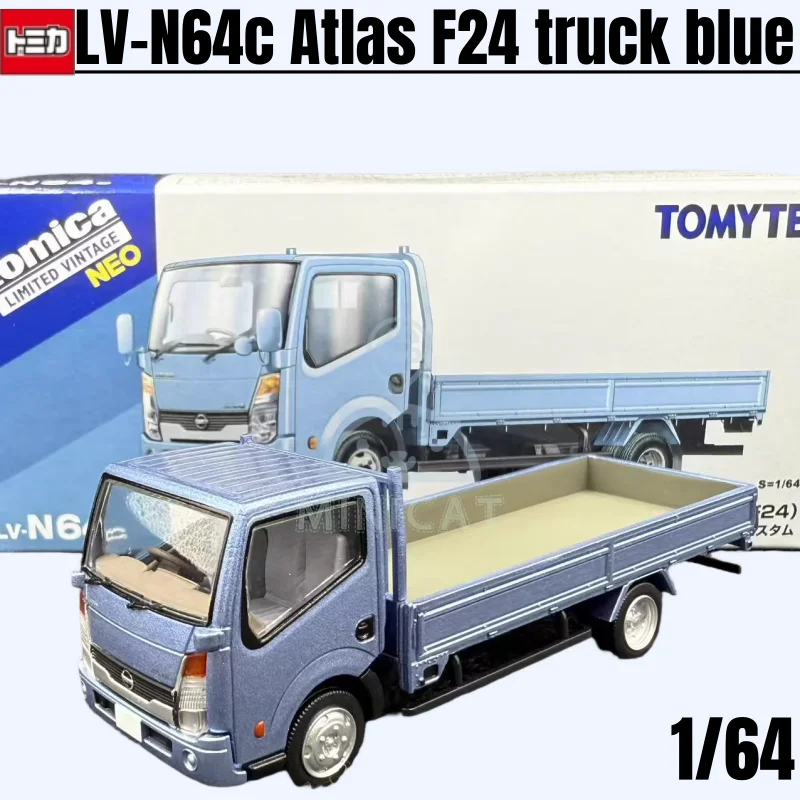 1-64lv-n64c-atlas-f24-truck-blue-in-stockalloy-die-cast-miniature-simulation-car-collectible-modeladult-ornamentsboys'-toys