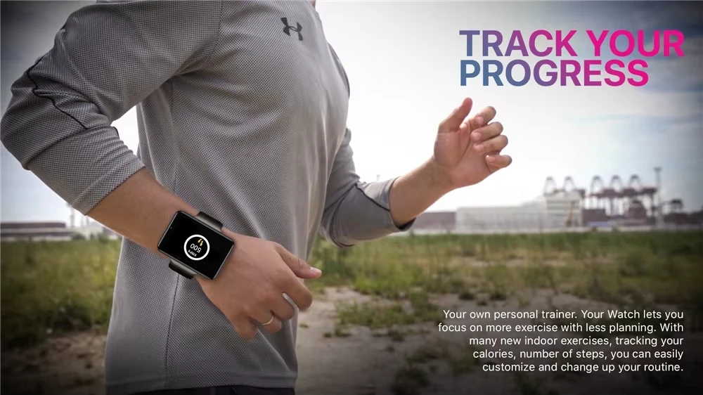 HotSelling Dm101 2.41 بوصة Ips شاشة لمس كاملة ساعة رياضية معدل ضربات القلب 2 + 16 جيجابايت شاشة كبيرة 4 جرام الاتصال ساعة ذكية #2