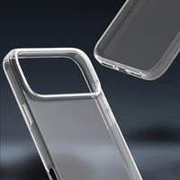 Coque de téléphone transparente pour iPhone 17 13 12 11 18 Pro Max Mini Air, étui antichoc Transparent pour iPhone 16 15 14 Pro Max Plus 16E 17E 3