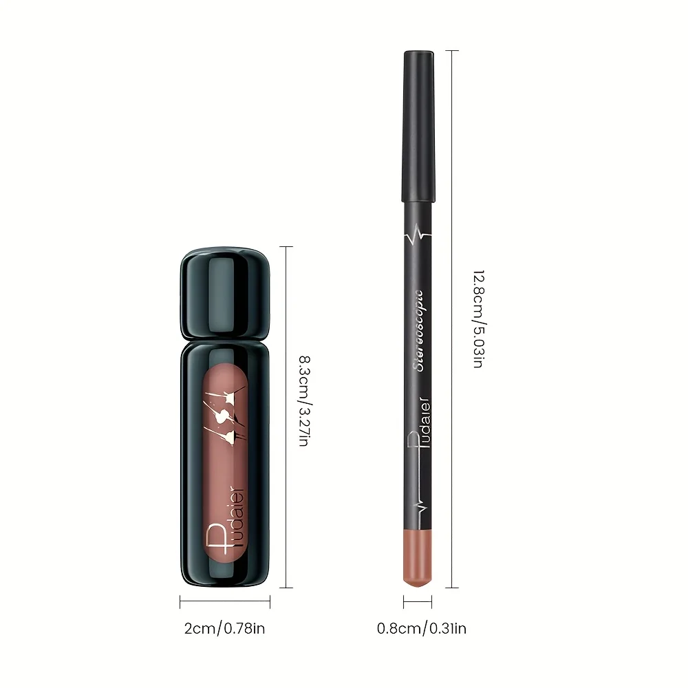 ชุดดินสอเขียนขอบปากกันน้ำติดทนนาน - กันน้ำและติดทนนาน ไม่ซีดจาง ใช้งานง่าย สีเข้มข้นสูง