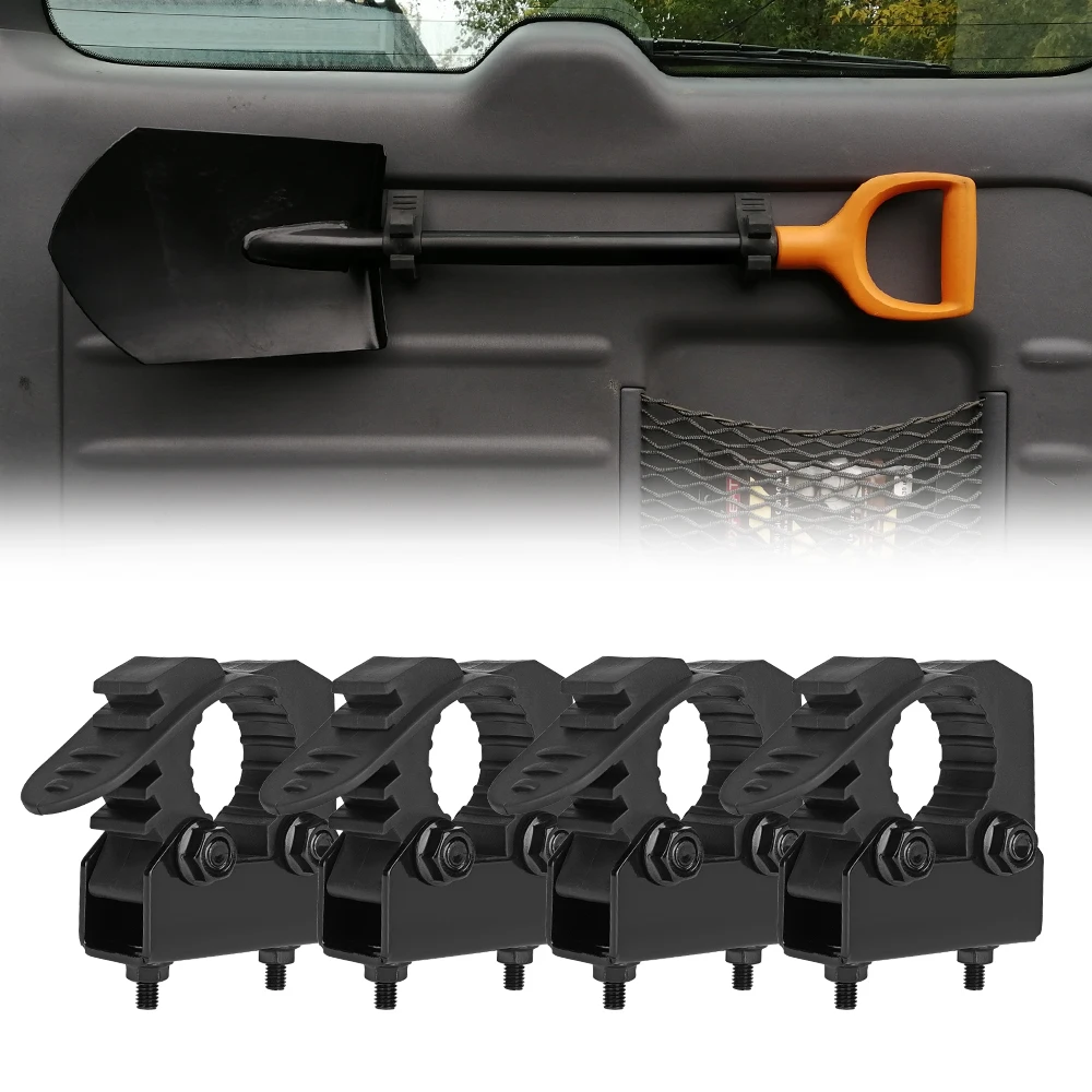 

Quick Release Clamp Mount Bracket 2 in 1 for Off road 4x4 SUV Truck UTV Boat Motorcycle Roof Rack Tools Mounting Kit
