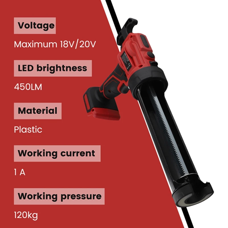 Electric Caulking Tool For Makita 18V 21V Battery Cement Glass Adhesive Glue Seal Sealant Tool (No Battery)