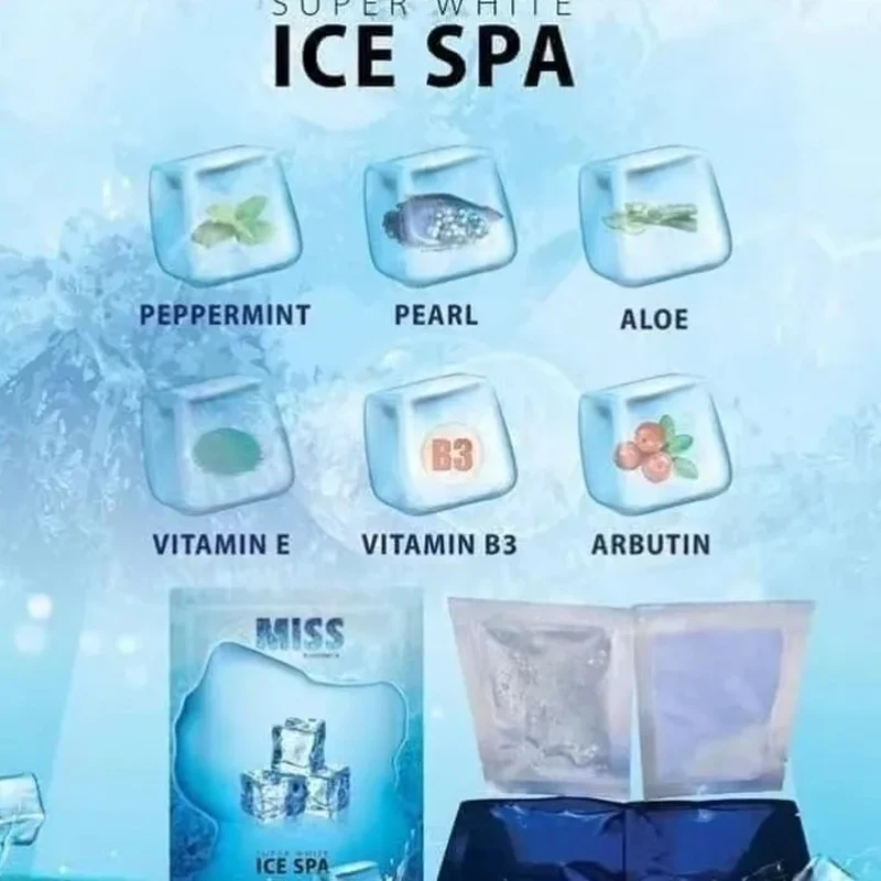 Thai Original Miss ICE SPA Bright White Body Remove Dark Skin Blemishes Deep Cleansing Brightening Lightening Soft And Smoother