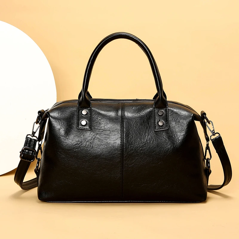 

Genuine Brand Luxury Designer Women Bags High Quality Leather Shoulder Crossbody Messenger Tote Bag Large Handbag Purses Sac New