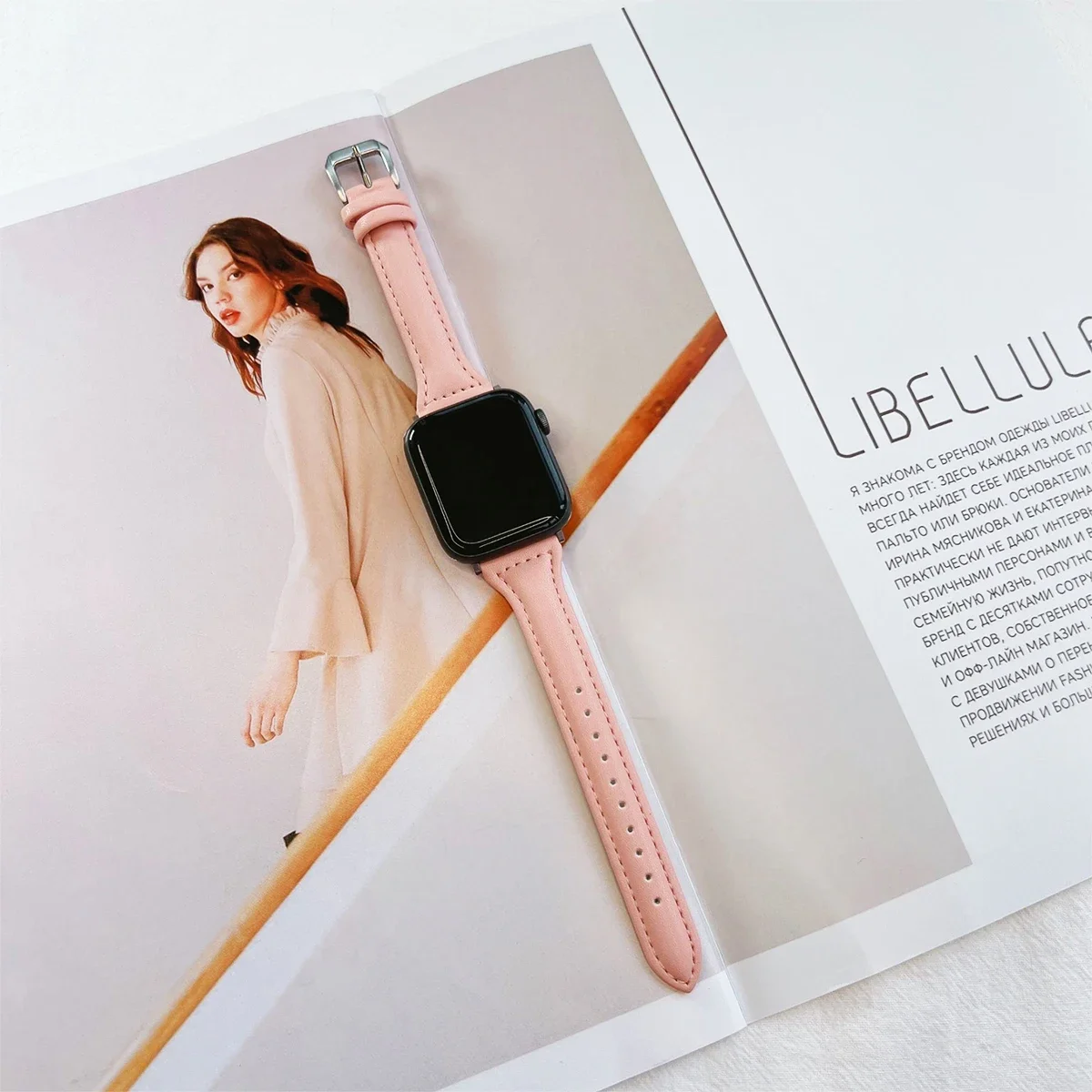 حزام جلدي رفيع للساعة ، ألترا 2 ، 49 أبل ، السلسلة 7 ، 8 ، 9 ، 41 ، 45 ، 38 ، 42 ، 42 ، سوار المعصم ، iWatch SE ، 6 ، 5 ، 4 ، 3 ، 40 ، 44