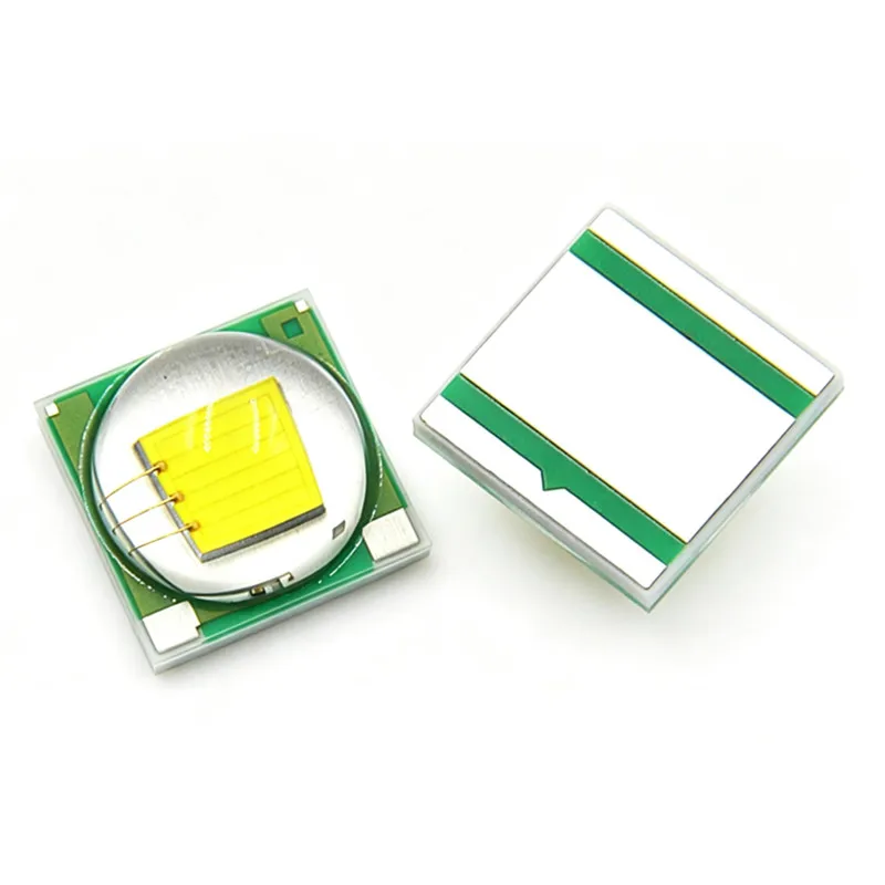 50pcs XML 6W LED chip SMD 5050 T6 cold white 7000-8000K Warm 2800-3200k high power bead flashlight headlight diodes
