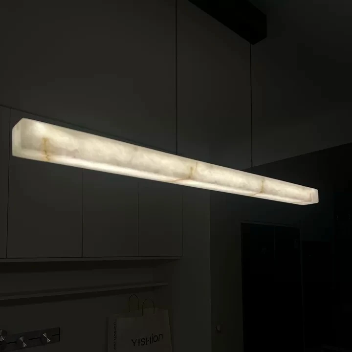 Nordic Strip Luxury Led Pendant Lamp Minimalist Pendant Light Designer Style for Dining Table Areas Home Decor Line Chandelier