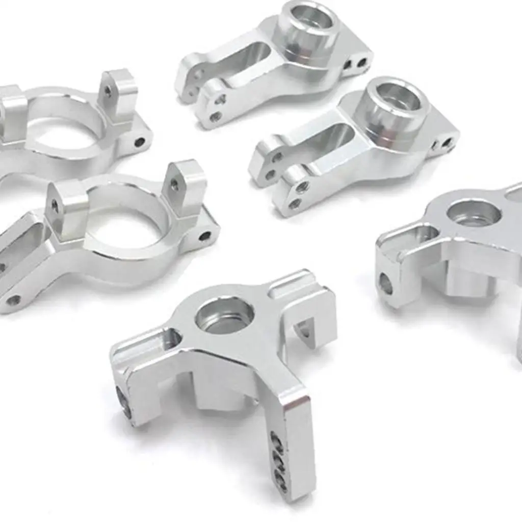 Steering Hub Carrier Rear Wheel Seat C Type Seat Upgrade Parts Fits WLtoys 12401 12402 12403 12404 12409 RC 1:12 Car Parts