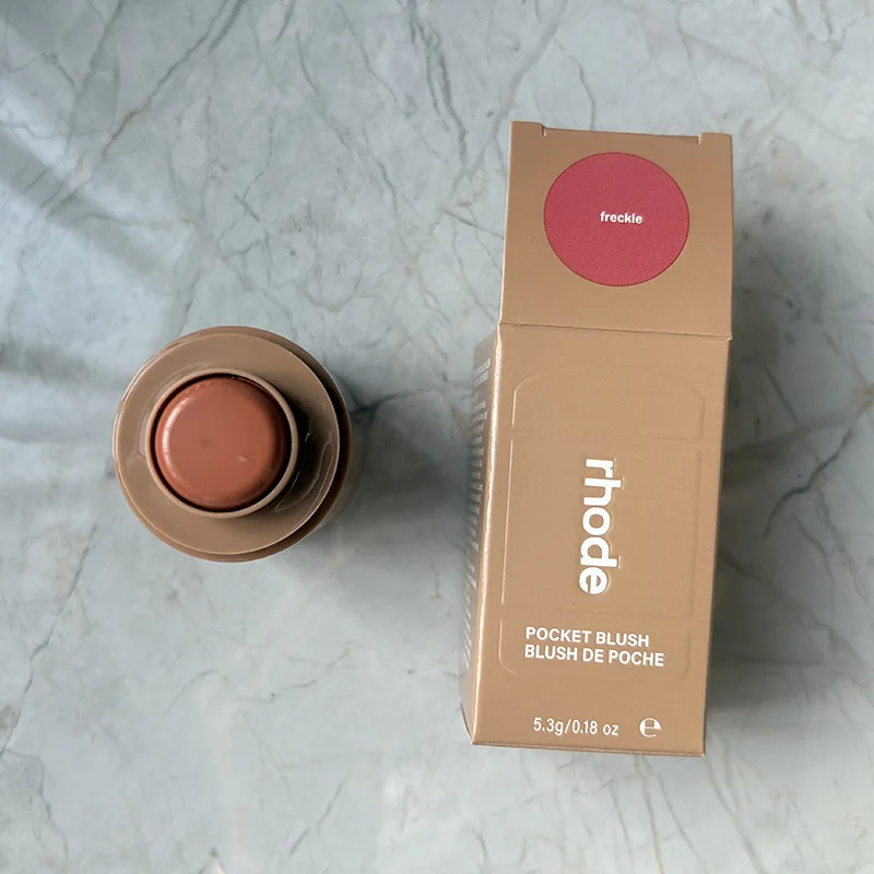 RHODE Skin Balm Jelly Bean Lip Gloss Piggy Juice Box Pocket Blush Stick Non-fading Waterproof Blusher Moisturizing Lipstick image 3